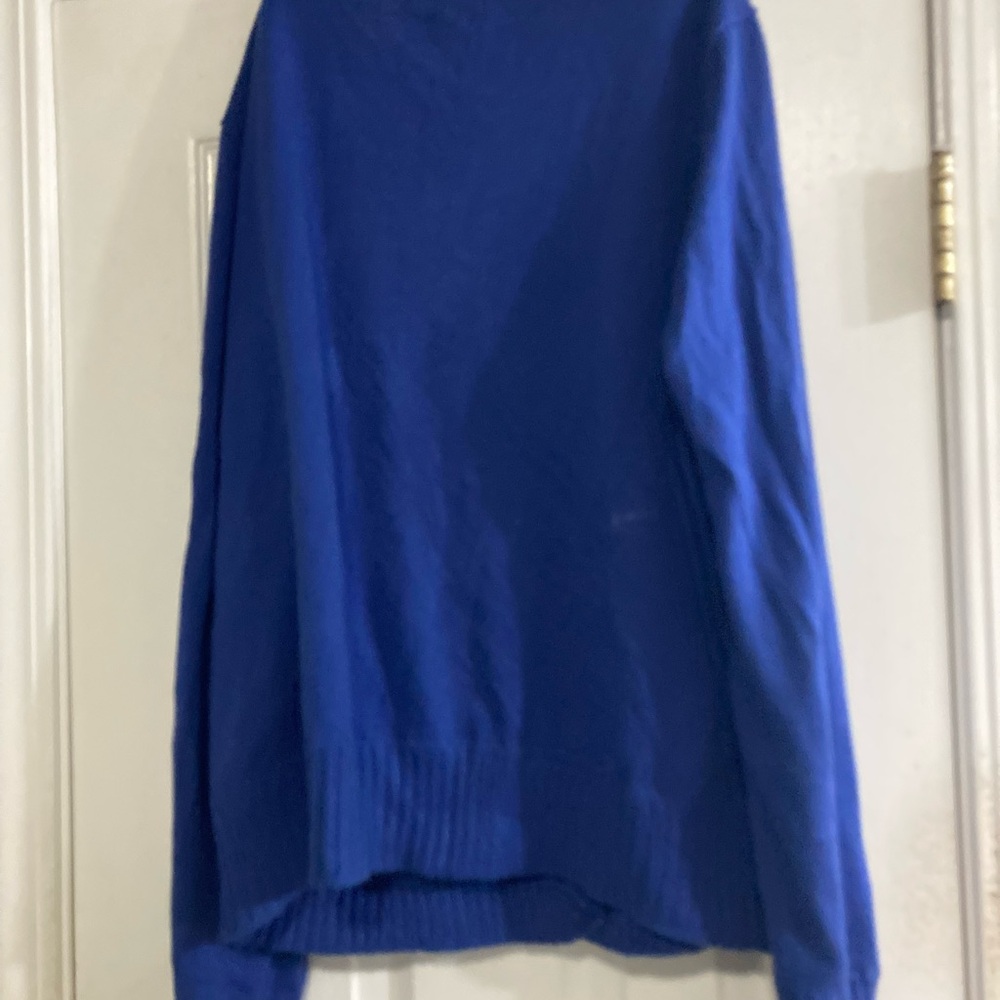 Cabi Royal blue sweater cardigan XL - Picture 3 of 3